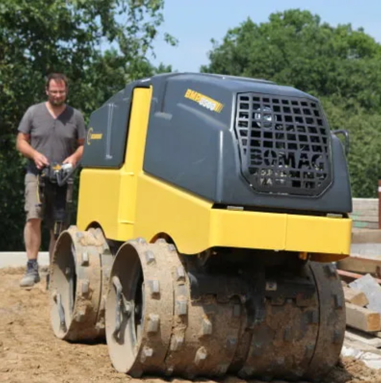 Каток дизельный Bomag BMP 8500 (1595 кг), изображение 2