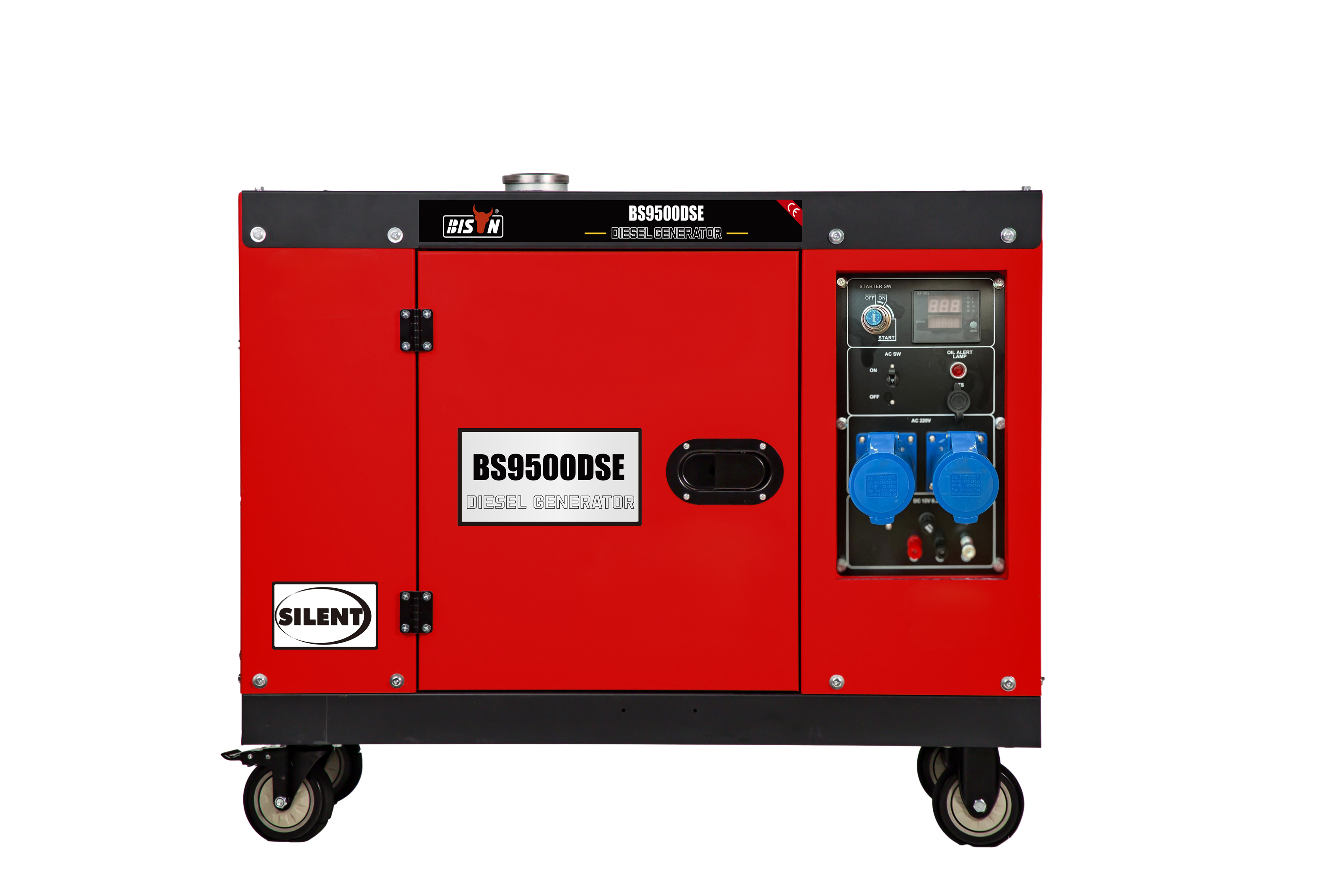 Генератор дизельный BISON BS9500DSE (8,0 кВт), изображение 5