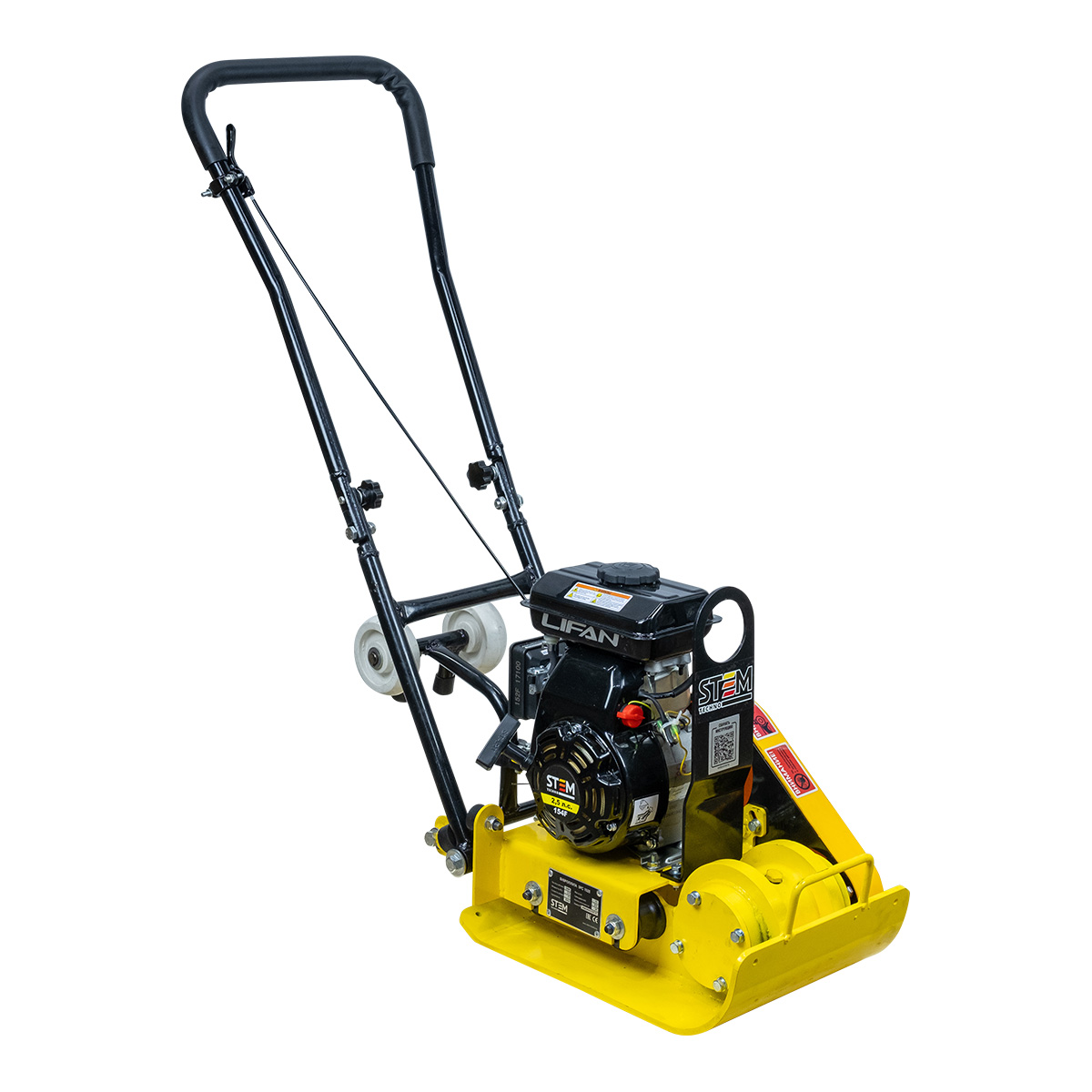Виброплита прямоходная бензиновая STEM Techno SPC 152E (50 кг)