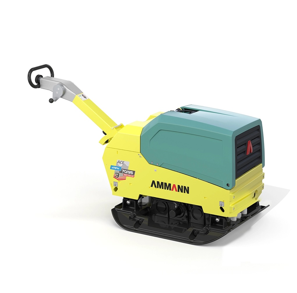 Виброплита реверсивная электрическая AMMANN eAPH 70/95 (750 кг), изображение 2